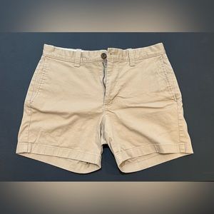 JCrew 5” kakhi shorts